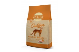 Araton Outdoor Adult All Breeds сухой корм для взрослых котов с курицей и индейкой 1,5кг