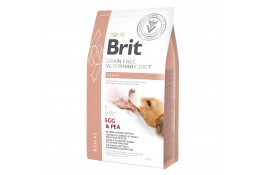 Brit GF VetDiets Dog Renal сухий корм для собак з захворюванням нирок з яйцем, горохом та гречкою 2 kg 