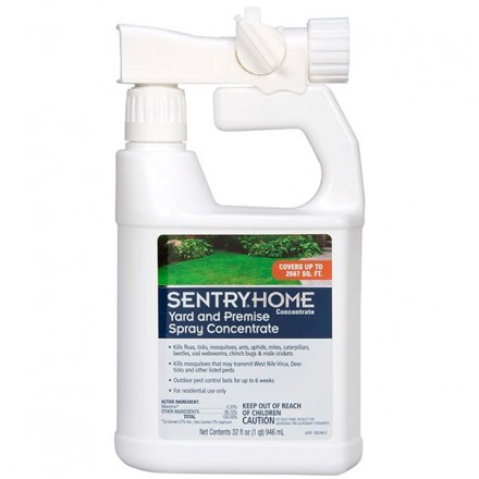 Sentry Home Yard and Premise спрей-концентрат для обработки домохозяйства от насекомых 946 мл