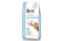 Brit GF VetDiets Dog Obesity сухий корм для собак з надлишковою вагою з ягням, індичкою та горохом 12 kg 
