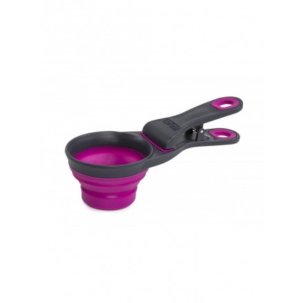 Dexas Collapsible KlipScoop™ складной мерный стакан на клипсе 120 мл