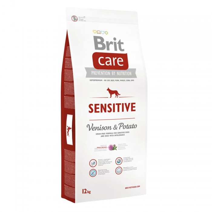 Brit Care Sensitive Venison and Potato (для собак всіх порід з олениною) 12 kg