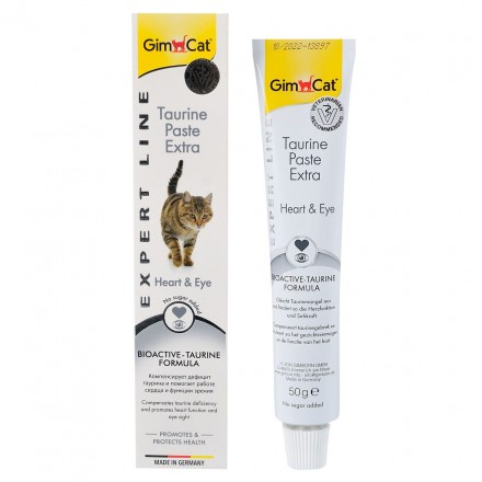 GimCat Taurine Paste Extra - паста с таурином для кошек, 50 г