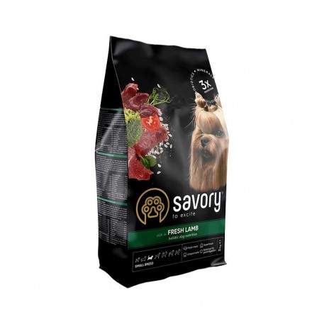 Savory Small Breeds rich in Fresh Lamb для собак малых пород 3 kg