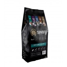 Savory Junior Large rich in Fresh Turkey and Chicken  для цуценят великих порід 12 kg