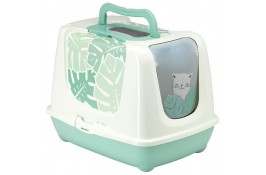 Moderna Trendy Cat Eden закрытый туалет для котов (зеленый)