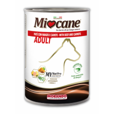 Morando Miocane влажный корм для собак с говядиной и морковью 400 г