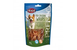 Trixie PREMIO Fish Chicken Wraps ласощі для собак риба та курка 80гр