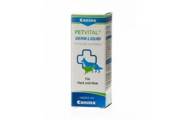 Canina Petvital Derm-Liguid тоник для проблемной кожи и шерсти у кошек и собак 25 мл