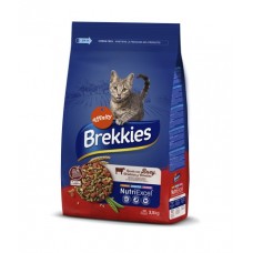 Brekkies Cat Beef сухий корм для дорослих котів з яловичиною 3,5 кг