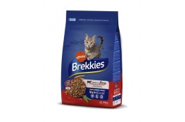 Brekkies Cat Beef сухой корм для взрослых кошек с говядиной 3,5 кг