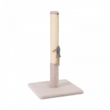 Природа ДО1 когтеточка столбик для кошек бежевая 36х36х67 см