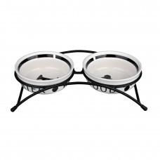 Trixie Eat on Feet керамические миски на подставке для собак 2 шт. 0,25 л/13 см