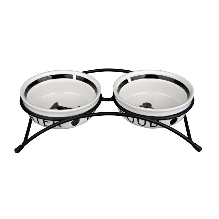 Trixie Eat on Feet керамические миски на подставке для собак 2 шт. 0,25 л/13 см
