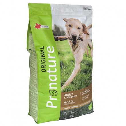 Pronature Original Dog Adult Large Breeds Chicken with Oatmeal сухий корм для великих собак з куркою 5 кг