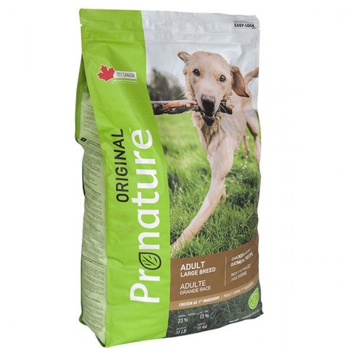 Pronature Original Dog Adult Large Breeds Chicken with Oatmeal сухой корм для крупных собак с курицей 5 кг