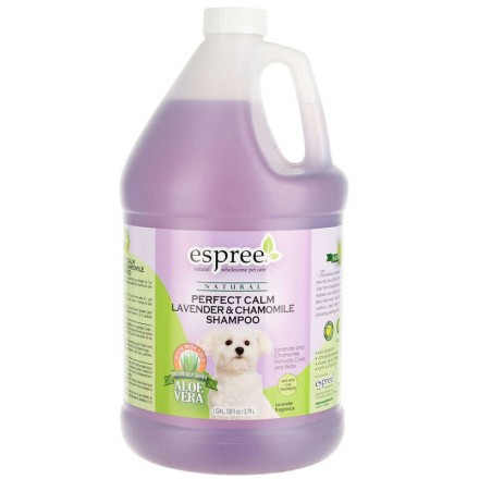 Еspree Perfect Calm успокаивающий шампунь из лаванды и ромашки для собак 3,79 л
