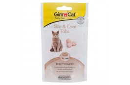 GimCat Skin & Coat Tabs - ласощі для здоров&rsquo;я шкіри та шерсті котів, 40 г