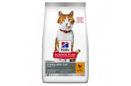 Hill's SP Sterilised Cat Adult - сухий корм для стерилізованих котів з куркою 3 кг 