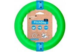 PitchDog іграшка для собак ігрове кільце (салатова) 20 см