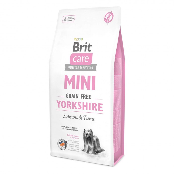 Brit Care GF Mini Yorkshire сухий корм для йоркширських тер'єрів з лососем та тунцем 7 кг