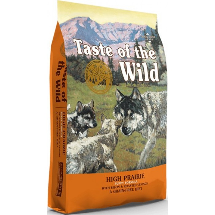 Taste of the Wild High Prairie Puppy Formula сухий корм для цуценят з бізоном та косулею 5,6 кг