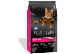 Equilibrio Cat Adult Hairball сухой корм для выведения шерсти у кошек с курицей и рыбой 0,5 кг