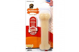 Nylabone Dura Chew Wolf игрушка кость для собак средних пород с мясным ароматом 13,9см