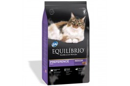 Equilibrio Cat Adult Preference Indoor сухой корм для взрослых привередливых кошек с курицей и тунцом 0,5 кг