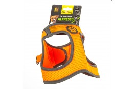 GimDog Alfresco шлея для собак середніх порід (помаранчевa) М 