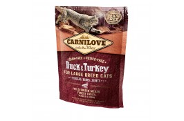 Carnilove Cat Large Breed з качкою та індичкою для котів великих порід 0,4 kg