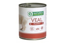 Nature's Protection Puppy Veal влажный корм для щенков с телятиной 400 г*6шт.