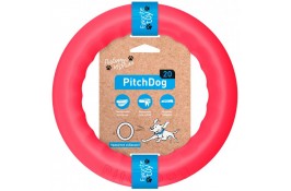 PitchDog игрушка для собак игровое кольцо (розовая) 20 см