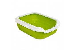 Comfort M туалет для кошек с бортиком лайм 41х30х13,5 см