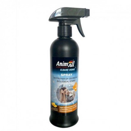 Animall Cleane Home спрей для усунення запахів та плям з запахом кориці та апельсину 500 мл