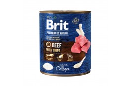 Brit Premium by Nature з яловичиною та рубцем для собак 800 г
