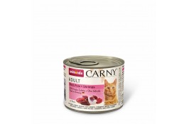 Animonda Carny Adult Beef, Turkey + Shrimps вологий корм з яловичиною, індичкою та креветками для котів 200 г