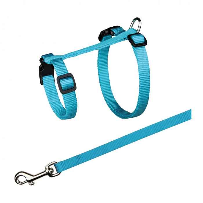 Trixie шлея с поводком для больших кошек (цвета в ассортименте)