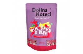 Dolina Noteci Superfood вологий корм для cобак з косулею та яловичиною 300 г