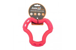 AnimAll Fun іграшка для собак "Кільце 6 сторін" (коралова) 15 см​