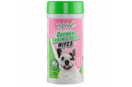 Еspree Oatmeal Baking Soda влажные салфетки для собак с питьевой содой и протеинами овса (50 шт)
