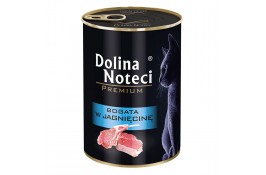 Dolina Noteci Premium влажный корм с ягненком для кошек 400 г