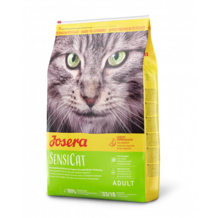 Josera SensiCat сухой корм для котов с чувствительным пищеварением 10 кг
