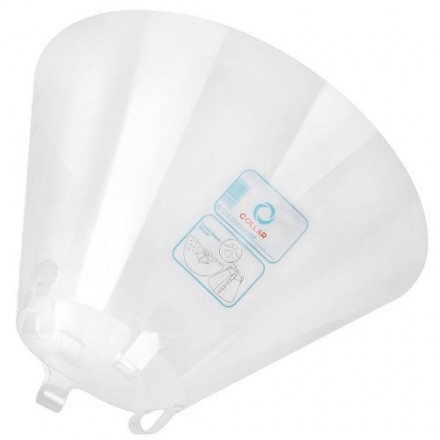 Collar Dog Extremе ветеринарный воротник из пластика для собак и котов S 28-33см