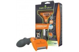 FURminator Long Hair фурминатор для собак средних пород с длинной шерстью размер M