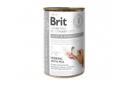Brit GF Veterinary Diets Dog Joint and Mobility с сельдью, индейкой и горошком для собак 400g