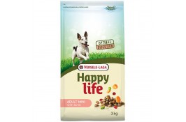 Happy Life Adult Mini with Lamb для собак малих та міні порід з ягням 3кг