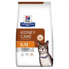 Hill's PD k/d Kidney Care сухой корм для кошек при заболевании почек с курицей 8 кг