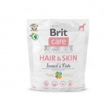 Brit Care Dog Insect Fish сухий корм для собак з комахами та рибою для шкіри та шерсті 1кг