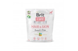 Brit Care Dog Insect Fish сухий корм для собак з комахами та рибою для шкіри та шерсті 1кг